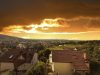 Aussicht-Sonnenuntergang